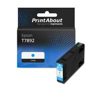 Cartouche compatible Epson T7892 - Cyan