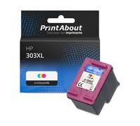 Cartouche compatible HP 303XL (T6N03AE) - 3-couleurs