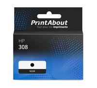Cartouche compatible HP 308 (7FP21UE) - Noir - Très grande capacité