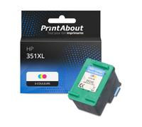 Cartouche compatible HP 351XL (CB338EE) - 3-couleurs - Grande capacité