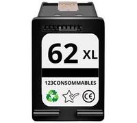 Cartouche compatible HP 62XL noir - 123CONSOMMABLES Noir