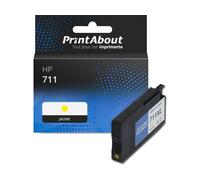Cartouche compatible HP 711 (CZ132A) - Jaune