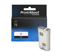 Cartouche compatible HP 72 (C9374A) - Gris