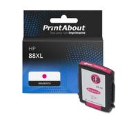 Cartouche compatible HP 88XL (C9392AE) - Magenta - Grande capacité