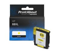 Cartouche compatible HP 88XL (C9393AE) - Jaune - Grande capacité