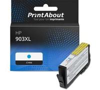 Cartouche compatible HP 903XL (T6M03AE) - Cyan - Grande capacité Cyan