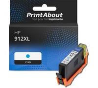 Cartouche compatible HP 912XL (3YL81AE) - Cyan - Grande capacité Cyan