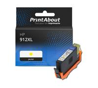 Cartouche compatible HP 912XL (3YL83AE) - Jaune - Grande capacité