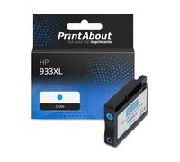 Cartouche compatible HP 933XL (CN054AE) - Cyan - Grande capacité