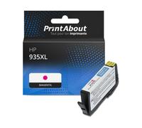 Cartouche compatible HP 935XL (C2P25AE) - Magenta - Grande capacité