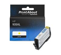 Cartouche compatible HP 935XL (C2P26AE) - Jaune - Grande capacité