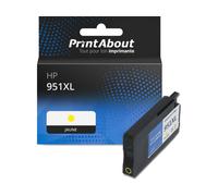 Cartouche compatible HP 951XL (CN048AE) - Jaune - Grande capacité