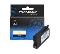 Cartouche compatible HP 953 (F6U14AE) - Jaune