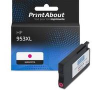 Cartouche compatible HP 953XL (F6U17AE) - Magenta - Grande capacité Magenta