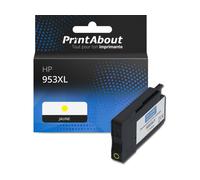 Cartouche compatible HP 953XL (F6U18AE) - Jaune - Grande capacité