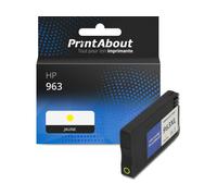 Cartouche compatible HP 963 (3JA25AE) - Jaune