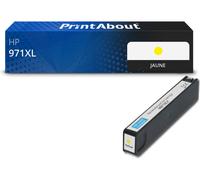 Cartouche compatible HP 971XL (CN628AE) - Jaune - Grande capacité