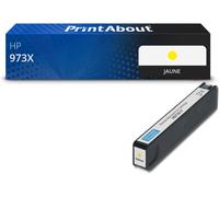 Cartouche compatible HP 973X (F6T83AE) - Jaune - Grande capacité