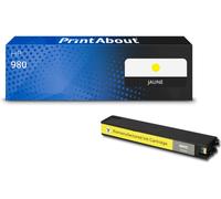 Cartouche compatible HP 980 (D8J09A) - Jaune