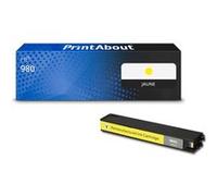 Cartouche compatible HP 980 (D8J09A) - Jaune Jaune
