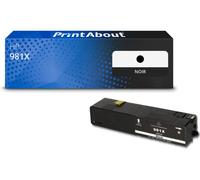 Cartouche compatible HP 981X (L0R12A) - Noir - Grande capacité