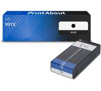 Cartouche compatible HP 991X (M0K02AE) - Noir - Grande capacité