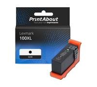 Cartouche compatible Lexmark 100XL (14N1068E) - Noir - Grande capacité