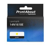 Cartouche compatible Lexmark 14N1618E (150XL) - Jaune - Grande capacité
