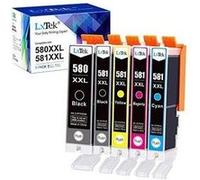 Cartouche compatible - Lxtek pgi-580xxl cli-581xxl compatible pour canon 580 581 cartouches d'encre pour canon pixma ts6150 ts6151 ts8150 tr8550 ts8250 ts6250 ts9150