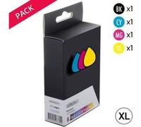 Pack 4 Cartouches Noire et Couleurs génériques Génériques à Brother LC3219XLVAL (Livres)