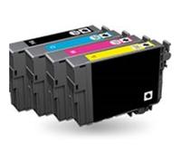 Cartouche compatible - Pack de 4 cartouches rema compatible HP 903 XL - noire/couleurs - Kaps Noire G