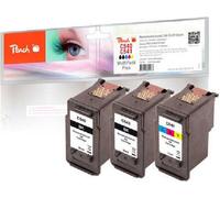 Multi Pack Plus - Pack de 3 - noir, couleur (cyan, magenta, jaune) - compatible - remanufacturé - cartouche d'encre (alternative pour : Canon CL-541,