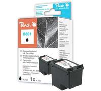 Cartouche compatible PEACH HP CC561EE, No.301, noir, 5.7ml