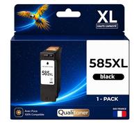 Cartouche Compatible pour Canon PG585XL Noir 3 X Plus d'encre Qualitoner