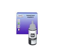 Cartouche Compatible pour EcoTank ET-L395, ET-L396, ET-L405, ET-L455, ET-L475, ET-L485 remplace Epson T6641 (C13T664140) Noire -