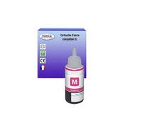 Cartouche Compatible pour Epson EcoTank ET-14000, ET-16500, ET-2500, ET-2550, ET-2600, ET-2610 remplace Epson T6643 (C13T664340) Magenta -