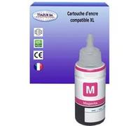 Cartouche Compatible pour Epson EcoTank ET-L111, ET-L120, ET-L130, ET-L1300, ET-L200, ET-L210 remplace Epson T6643 (C13T664340) Magenta - T3AZUR G