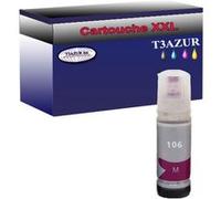 Cartouche Compatible pour Epson EcoTank ET L7160, L7180 remplace Epson 106 Magenta - T3AZUR