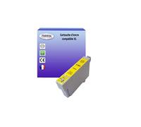 Cartouche Compatible pour Epson Stylus Photo PX800FW, PX810FW remplace Epson T0804 Jaune -