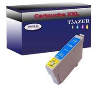 Cartouche Compatible pour Epson Stylus Photo R685, RX560 remplace Epson T0802 Cyan - T3AZUR