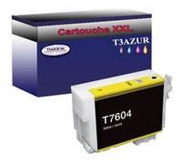 Cartouche Compatible pour Epson SureColor SC-P600 remplace Epson T7604 Jaune -