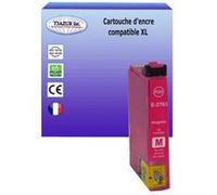Cartouche Compatible pour Epson WorkForce WF-7710DWF, WF-7715DWF remplace Epson T2713 / T2703 (27XL) Magenta -