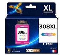 Cartouche Compatible pour HP 308XL Couleur Qualitoner