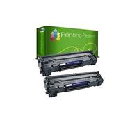 Cartouche compatible - Printing pleasure 2 compatible cf283a 83a cartouches de toner pour hp laserjet pro mfp m125a m125nw m126a m127fn m127fw m128fn