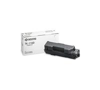 Cartouche compatible - Toner Kyocera TK-1160K d'origine. Noir, 7 200 pages ISO 19752, compatible imprimante ECOSYS P2040dn, P2040dw