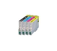 Cartouche compatible - Tonercenter24 - Epson T0715 Compatible Cartouche Encre Set pour EPSON STYLUS SX20 SX21 SX100 SX 105 SX115 SX200 SX205 SX215 SX400 SX415 SX515W SX600F SX600FW