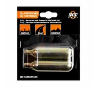 Cartouche cylindrique sans filetage 16G SET FOR AIRCHAMP NON-THREADED 2 PCS CO2