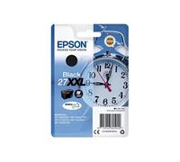 Cartouche d'Encre - Imprimante EPSON 27 XXL noir - Réveil - Très Haute capacité 34.1ml (C13T27914022)