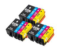 Cartouche d’Encre 4pcs, Compatible avec HP, 912XL 912 OfficeJet 8010 | 8012, 8013, 8014, 8015, 8017, 8018, 8020, 8022, 8023, 8024, 8025, 8026, 8028, 8035 e Series(3SET)