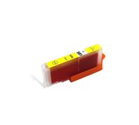 Cartouche d’Encre, Compatible avec Canon, PGI-580 CLI-581 PGI580XL | BK, TS705 TR7550 TR8550 TS6150 TS6151 TS6250 TS6251 TS6350 TS6351 TS8150(1PCS C-581 Y)